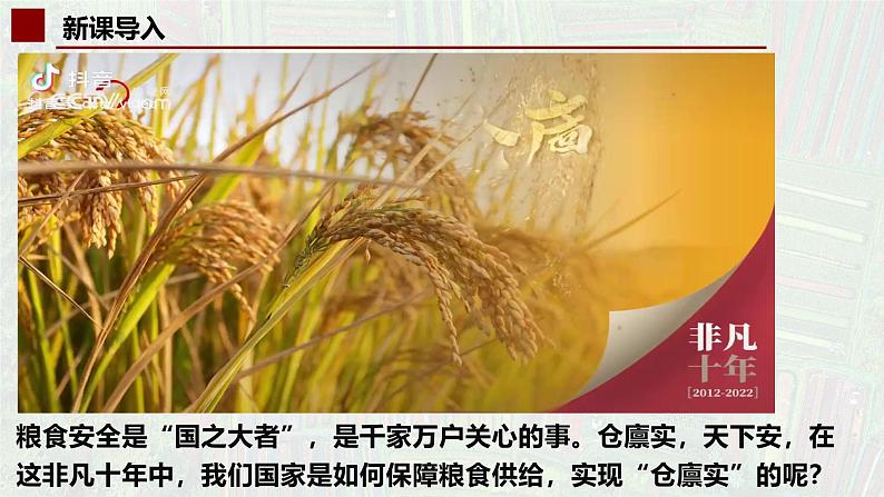 中图版2019高二地理选择性必修32.1中国耕地资源与粮食安全 课件01