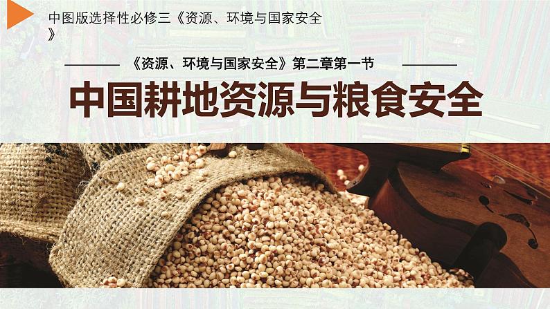 中图版2019高二地理选择性必修32.1中国耕地资源与粮食安全 课件02