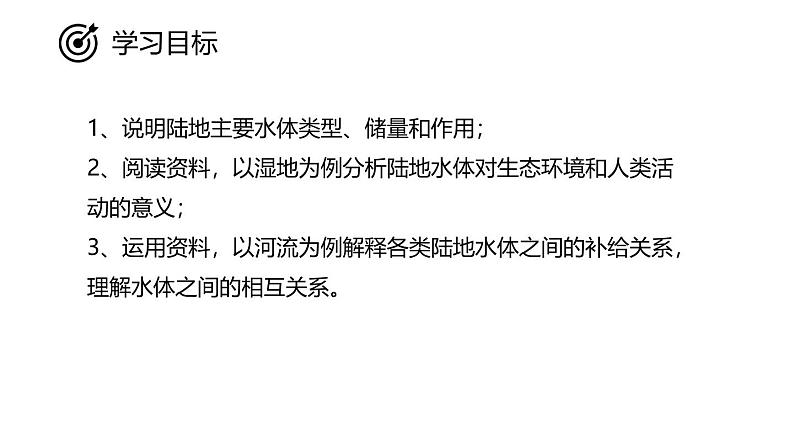 鲁教版2019高二地理选择性必修1 4.1 陆地水体及相互关系 课件03