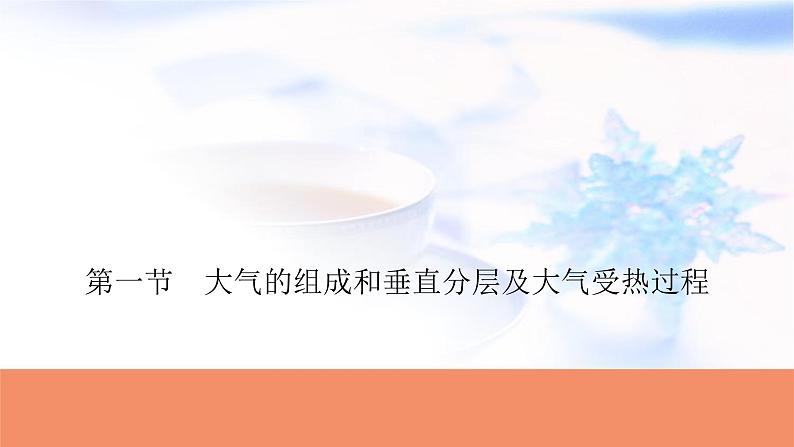 高考地理一轮复习第三章地球上的大气及其运动第一节大气的组成和垂直分层及大气受热过程课件第1页