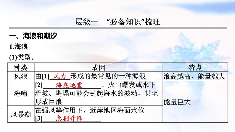 高考地理一轮复习第四章地球上的水及其运动第三节海水的运动课件03