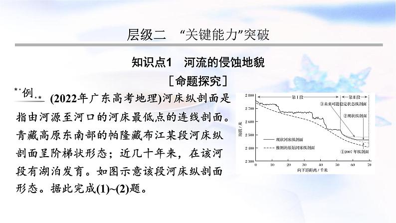 高考地理一轮复习第五章地表形态的塑造第四节河流地貌的发育课件第8页