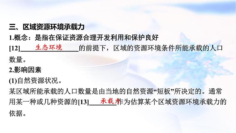 高考地理一轮复习第八章人口第一节人口分布与人口容量课件第8页