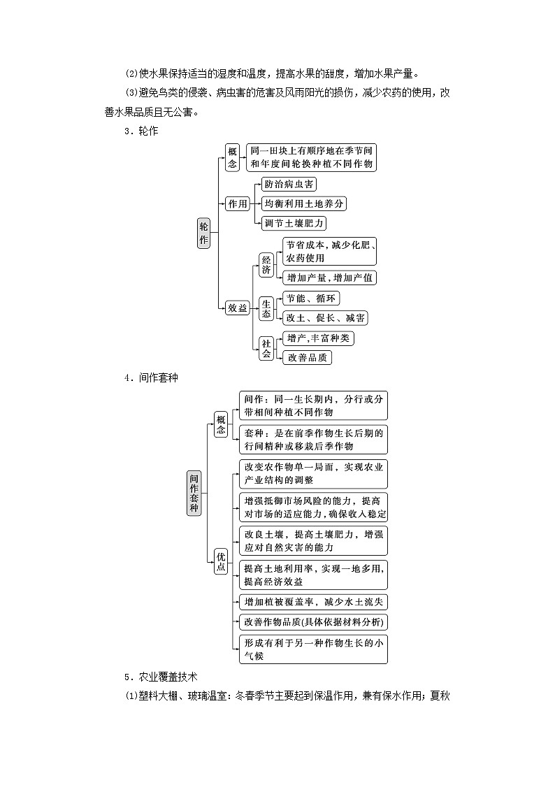 2025届高考地理一轮复习专题高考培优课程8农业技术应用学案第2页