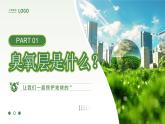 绿色清新风国际臭氧层保护日PPT模板