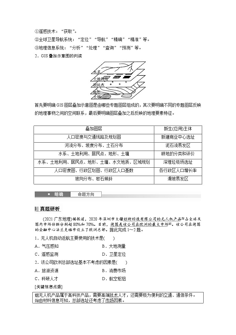 第一部分  第一章　课时四　地理信息技术的应用-2025年高考地理大一轮复习（课件+讲义+练习）03