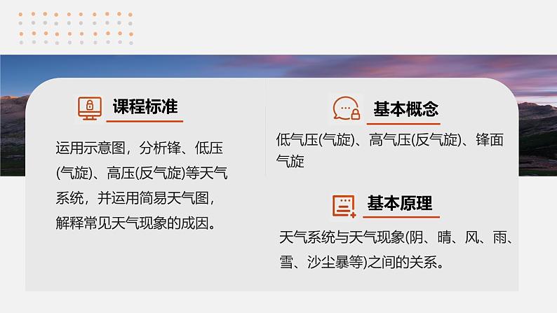 第一部分  第三章　第二讲　课时一6　气旋、反气旋与天气-2025年高考地理大一轮复习（课件+讲义+练习）04