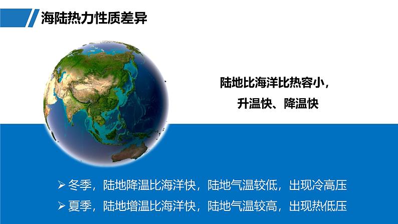 第一部分  第三章　第三讲　课时一8　海陆分布对气压带和风带的影响-2025年高考地理大一轮复习（课件+讲义+练习）08