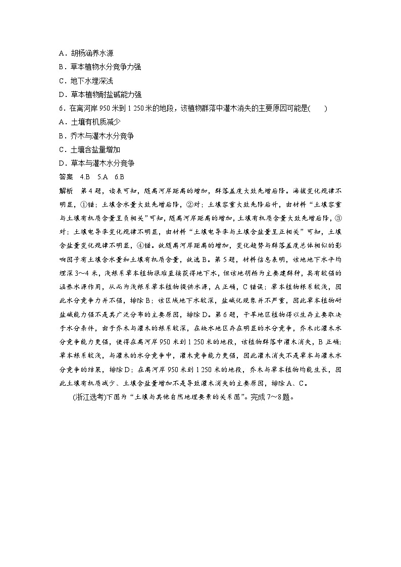 第一部分  第六章　第一讲　真题专练-2025年高考地理大一轮复习（课件+讲义+练习）03