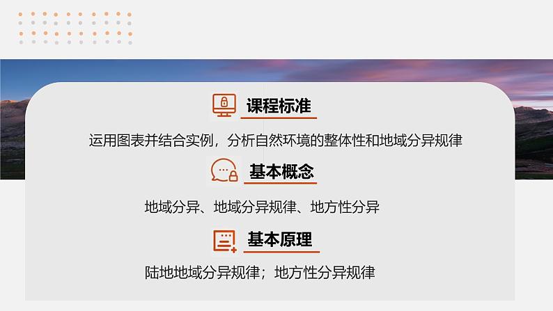 第一部分  第六章　第二讲　课时三7　陆地地域分异规律　地方性分异规律-2025年高考地理大一轮复习（课件+讲义+练习）04