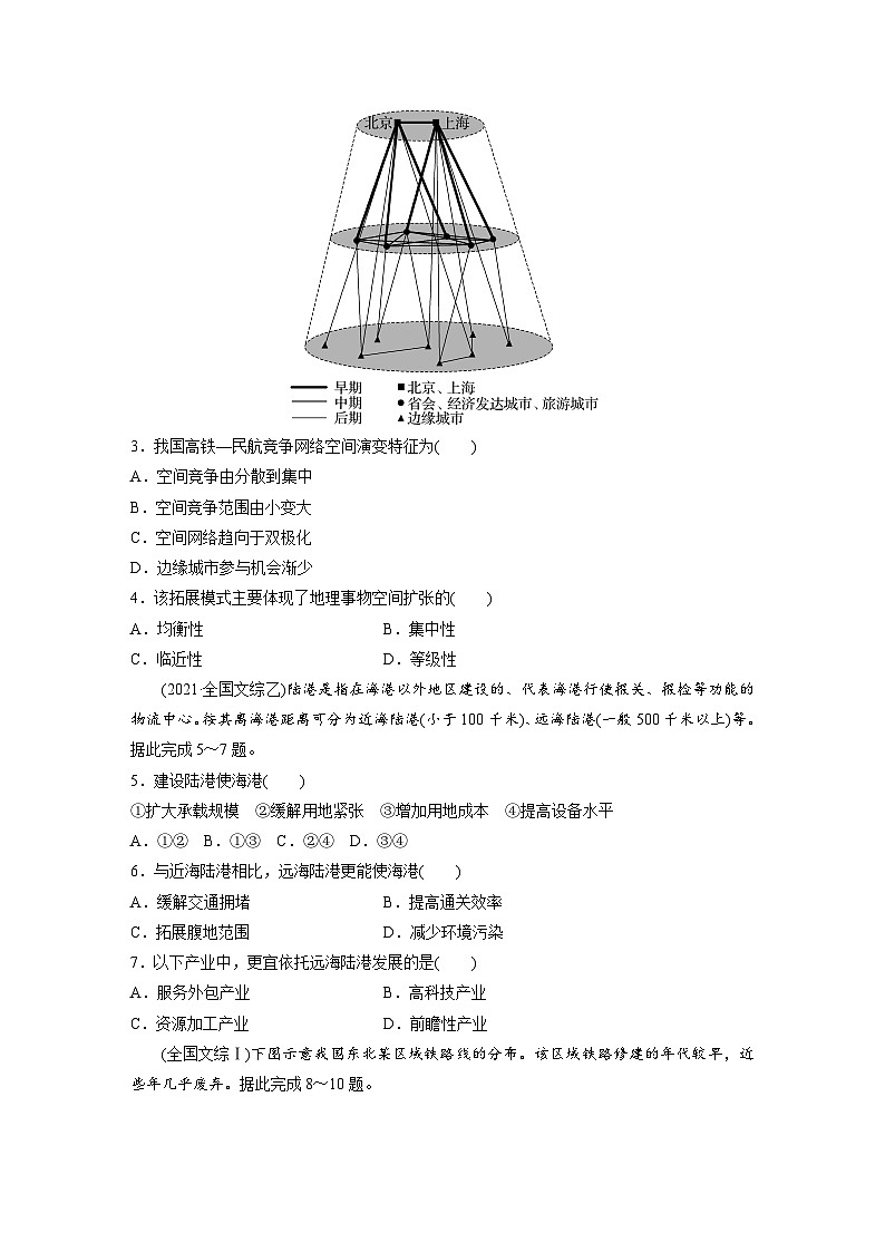 第二部分  第四章　真题专练-2025年高考地理大一轮复习（课件+讲义+练习）02