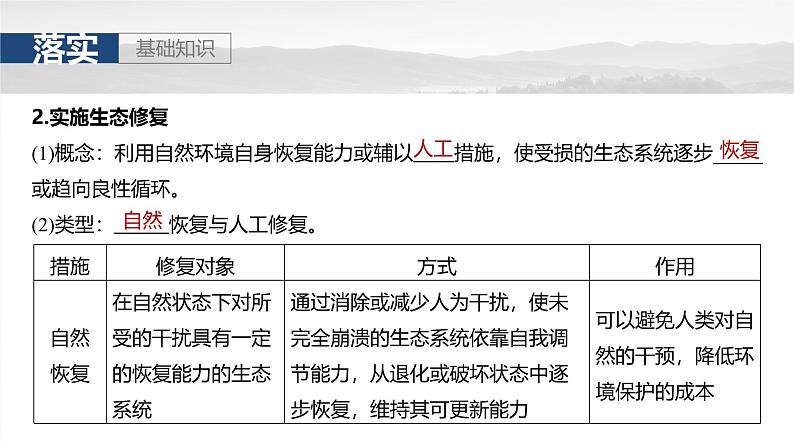 第四部分  第二章　课时七3　生态保护与国家安全-2025年高考地理大一轮复习（课件+讲义+练习）07