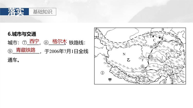 第五部分  第二章　第二讲　课时八7　青藏地区-2025年高考地理大一轮复习（课件+讲义+练习）08