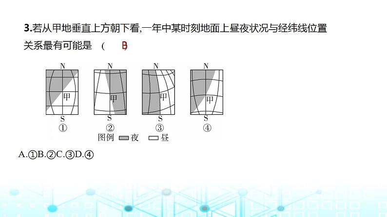 浙江版高考地理一轮复习专题一地球与地图课件06