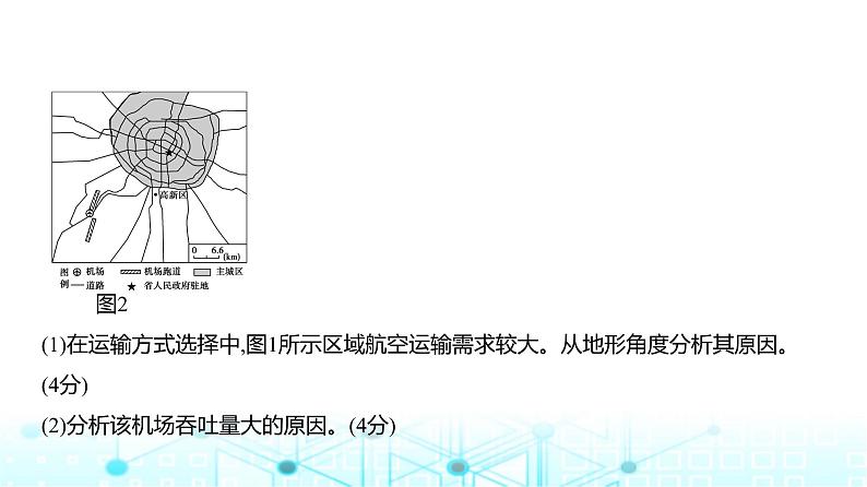 浙江版高考地理一轮复习专题一0交通运输布局与区域发展课件08