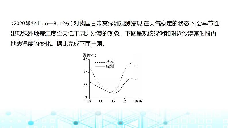 广东版高考地理一轮复习专题三地球上的大气第一讲习题课件06