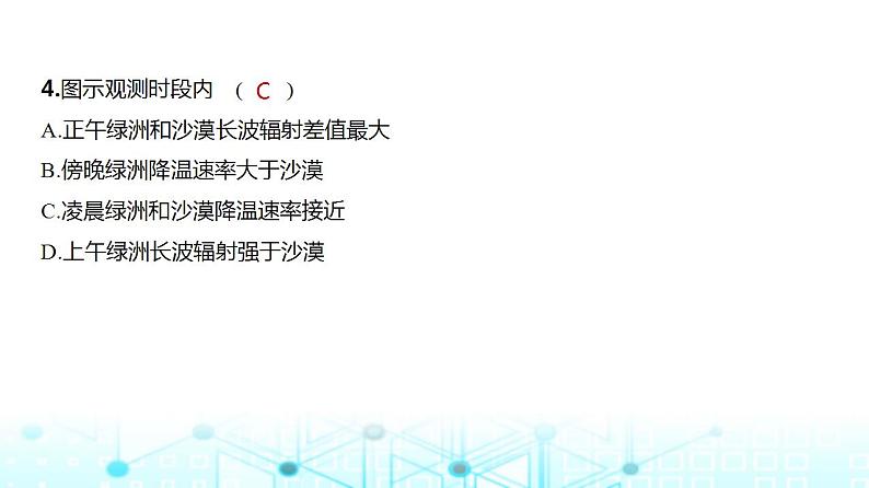 广东版高考地理一轮复习专题三地球上的大气第一讲习题课件07