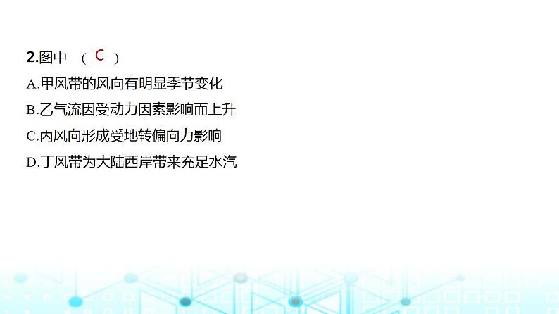 广东版高考地理一轮复习专题三地球上的大气第二讲习题课件05