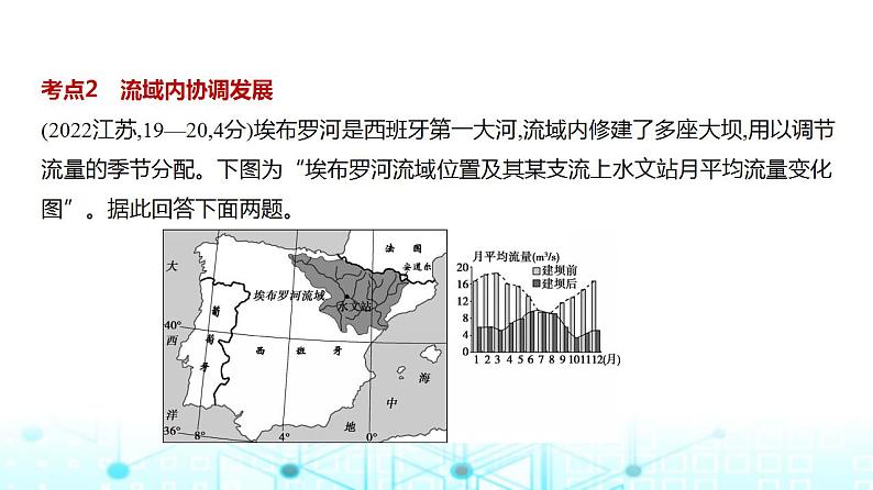 广东版高考地理一轮复习专题一0五区域协调与区际合作习题课件08