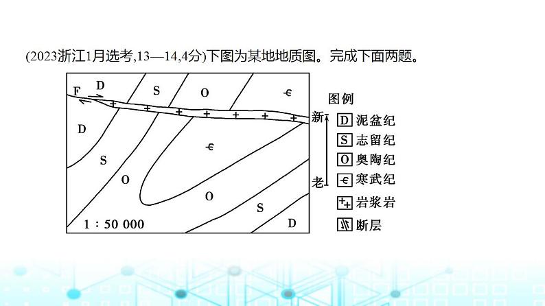 天津版高考地理一轮复习专题五地表形态的塑造练习课件05