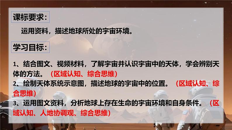 第一节地球的宇宙环境-2024-2025学年高一地理同步教学课件（人教版2019必修第一册）02