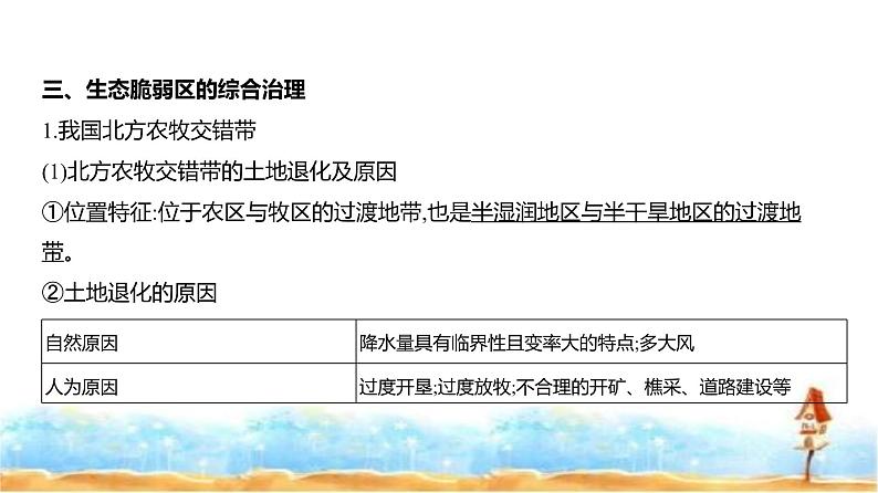 新高考版高三地理一轮复习专题一0四不同类型区域的发展课件05