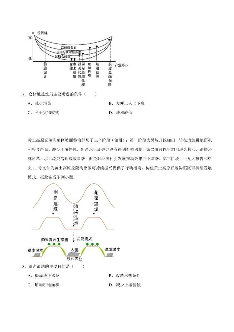 [地理]湖南省岳阳市临湘市2024～2025学年高二上学期9月月考试题(有答案)03