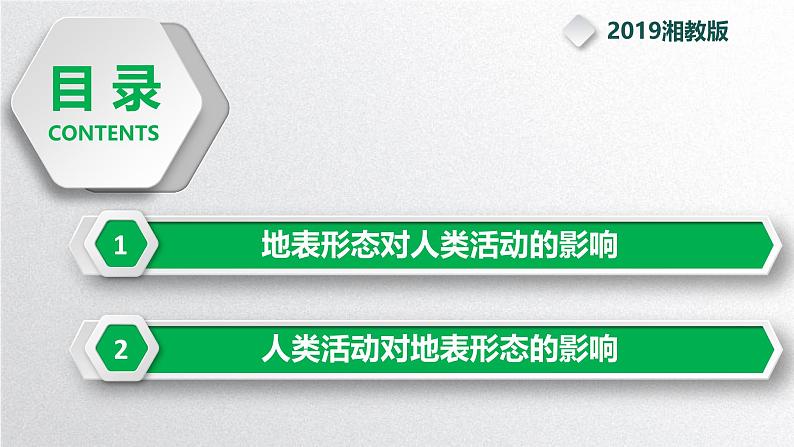 【同步课件】湘教版（2019）高中地理选择性必修1 2.3《地表形态与人类活动》课件04