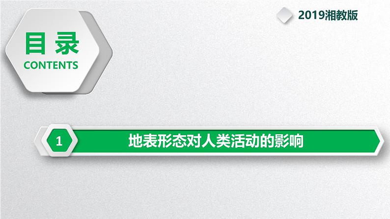 【同步课件】湘教版（2019）高中地理选择性必修1 2.3《地表形态与人类活动》课件05