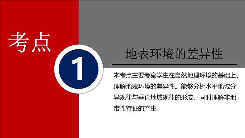 第五章 自然环境的特征（串讲课件）-2024-2025学年高二地理上学期期中考点大串讲（鲁教版2019选择性必修一）04