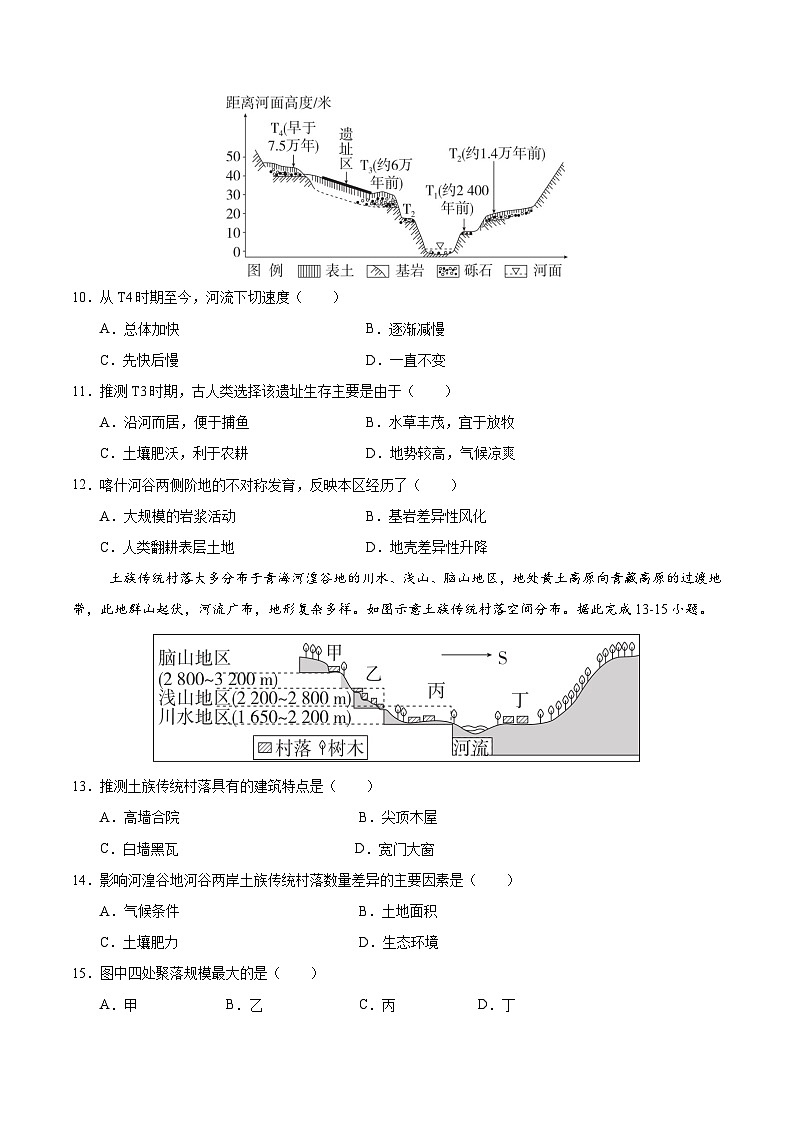 第18讲 河流地貌（专项训练）-2025年高考地理一轮复习全程跟踪讲与练（学生版）第3页