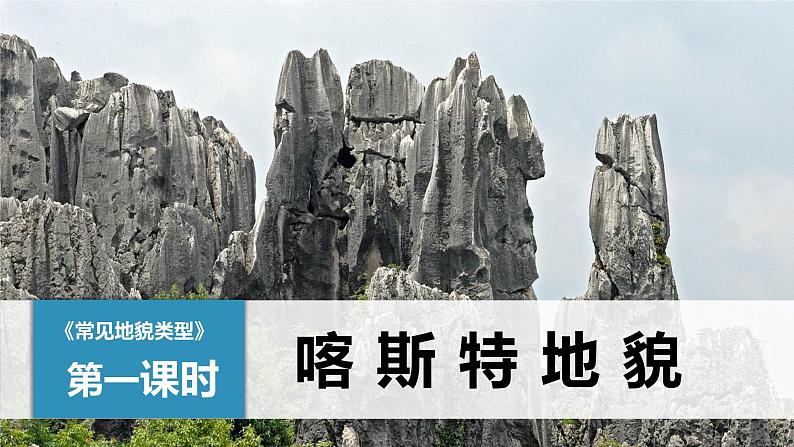 4.1《常见地貌类型——喀斯特地貌》-2024-2025学年高一地理同步精品课堂（人教版2019必修一）课件第6页