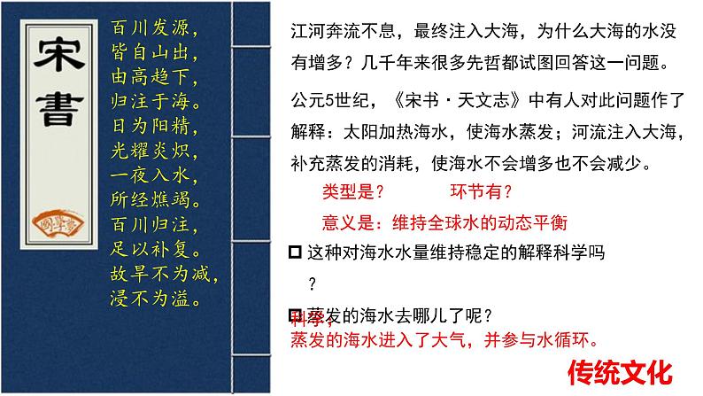 2025届高考地理一轮复习 课件 第1讲 水循环：各环节的影响因素第6页