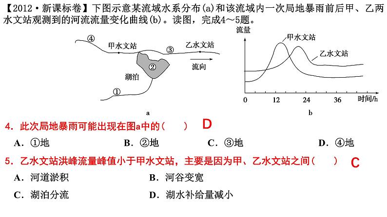 2025届高考地理一轮复习课件 第2讲 陆地水体及其相互关系07