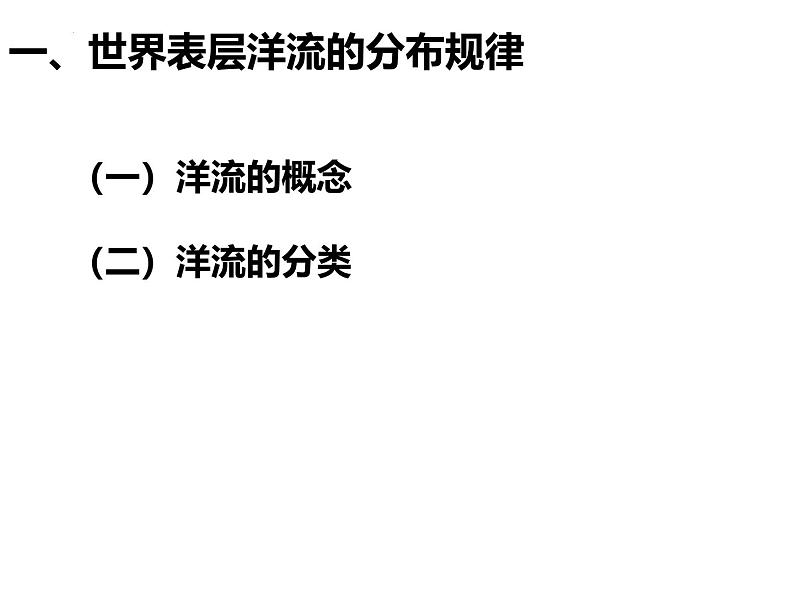 2025届高三一轮复习 课件 4.2 洋流分类：寒暖流；风海流、密度流、补偿流第2页