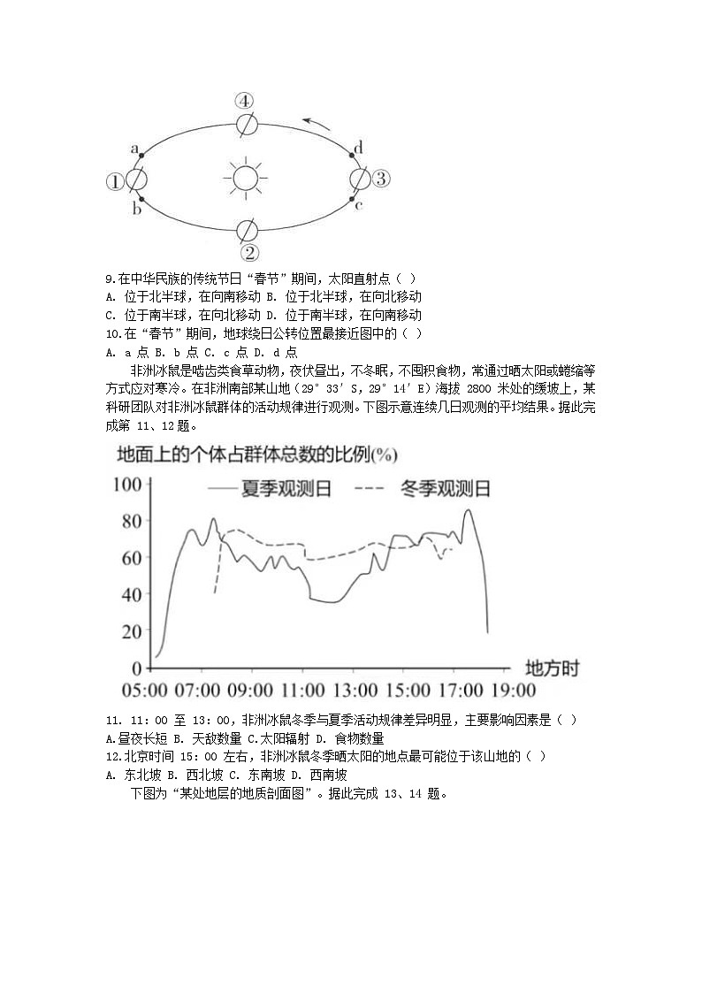 浙江省杭州市精诚联盟2023_2024学年高二地理上学期10月月考试题无答案第3页
