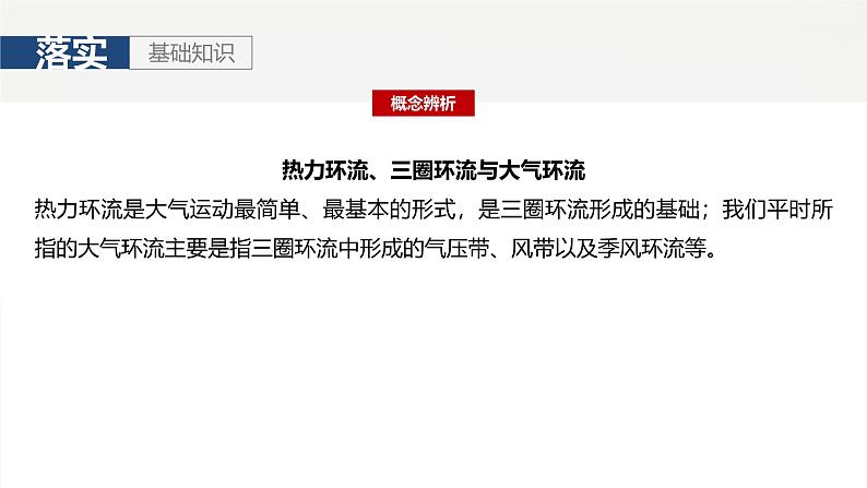 第一部分 第四章 第二讲 课时二4　气压带、风带的形成与移动（课件+讲练）-2025高考大一轮复习地理（湘教版）08