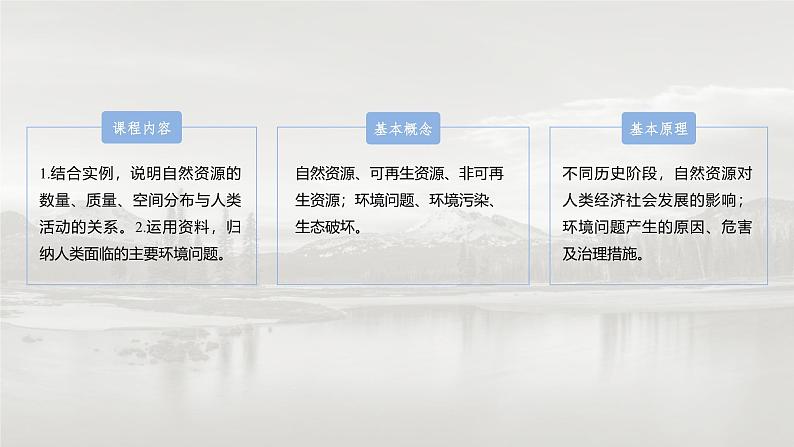 第四部分 第一章 课时六7　自然资源与人类活动（课件+讲练）-2025高考大一轮复习地理（湘教版）02