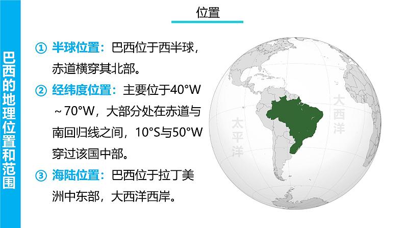 巴西 课件-2025年高考地理一轮复习【国家及地区】课件第5页