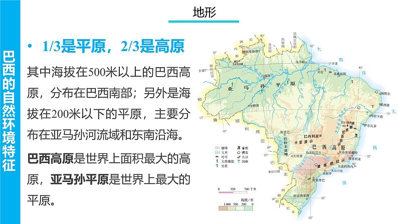 巴西 课件-2025年高考地理一轮复习【国家及地区】课件第7页