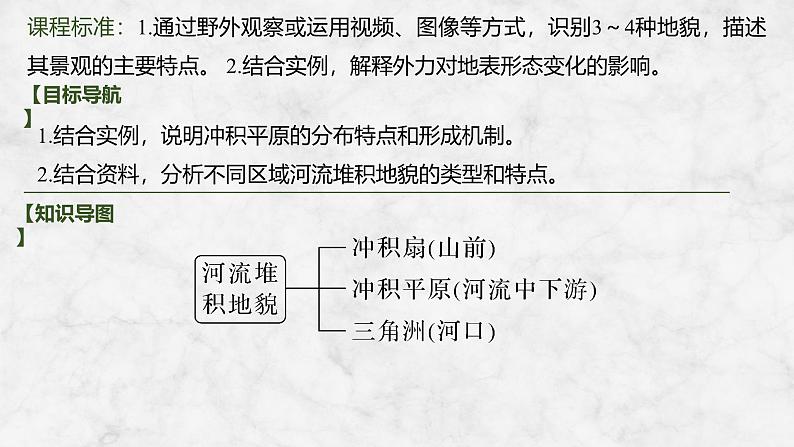 第一部分自然地理 第七单元地表形态的塑造 第34课时　河流堆积地貌（课件+讲义）-2025年高考地理一轮复习02