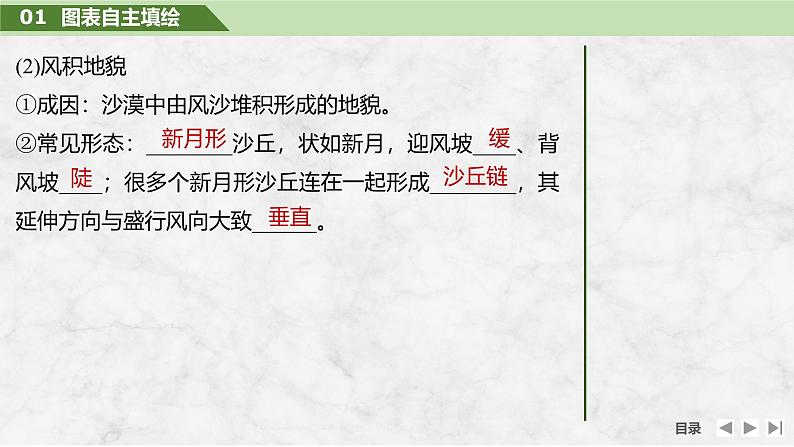 2025届高中地理一轮复习课件：第一部分自然地理第七单元地表形态的塑造第35课时　风沙地貌（共41张ppt）第7页