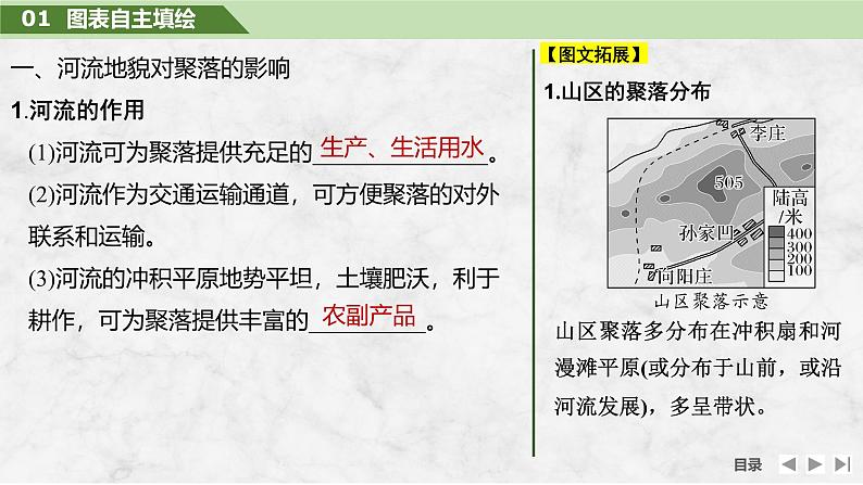 2025届高中地理一轮复习课件：第一部分自然地理第七单元地表形态的塑造第37课时　地表形态与人类活动（共33张ppt）第5页