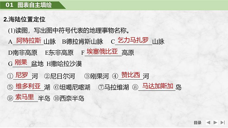 2025届高中地理一轮复习课件：第五部分区域地理第二十一单元世界热点区域第83课时　非洲　欧洲西部　两极地区（共58张ppt）第7页