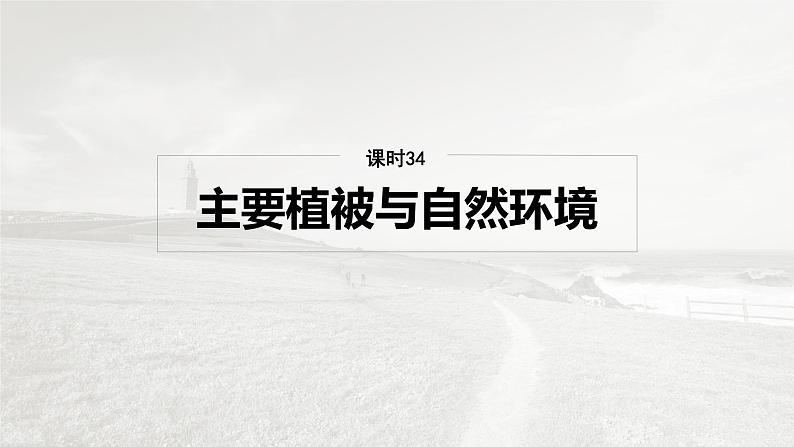 第一部分 第六章 第1讲 课时34　主要植被与自然环境第4页