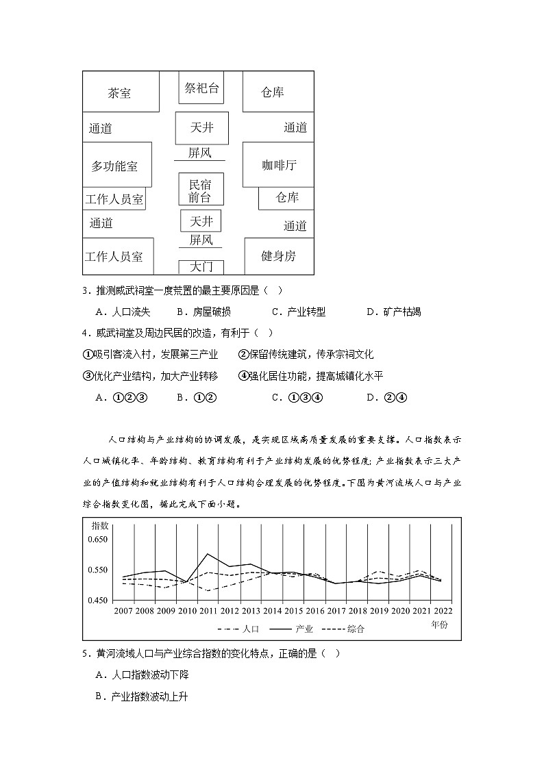 广东省广州市培正中学2022-2023学年高二下学期第一次月考地理试题第2页