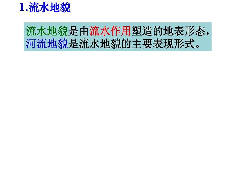 中图版2020高中地理必修1主题10主要地貌类型课件05