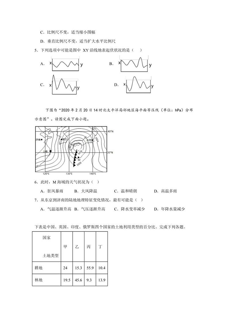 河北省秦皇岛市青龙满族自治县青龙部分学校2024～2025学年高二(上)期中地理试卷(含答案)第2页