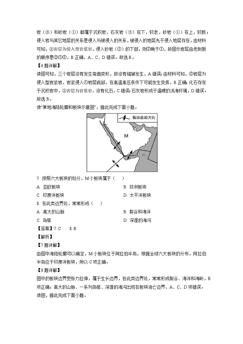2023-2024学年广西桂林市阳朔县高二(上)期中地理试卷(解析版)第3页