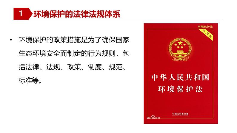 湘教版高中地理选修三3.4《环境保护政策、措施与国家安全》课件第8页